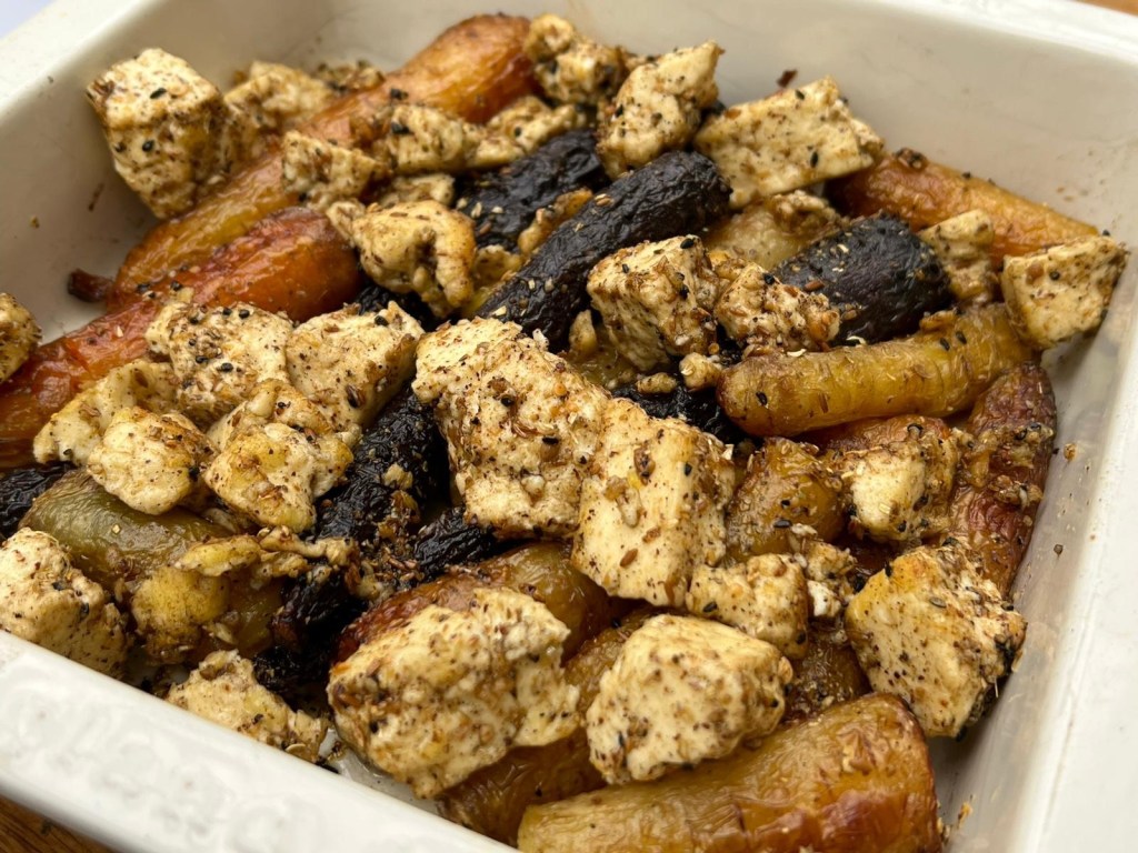 Carrots, Spices, Paneer