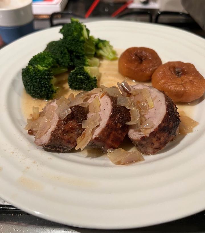 Filet Mignon de Porc Épicé aux Pommes&nbsp;Tapées