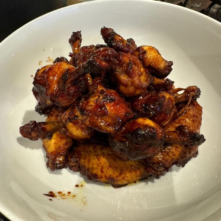Glazed Lolipop Wings